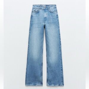 Zara | HIGH-WAISTED FULL LENGTH Z1975 STRAIGHT LEG JEANS